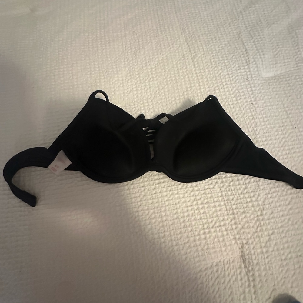 Xhilaration Black Push Up Bikini Top - Picture 2 of 3